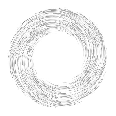 Sarmal, girdap, dönme elementi. Girdap, girdap, kule ve sarmal vektör şekli