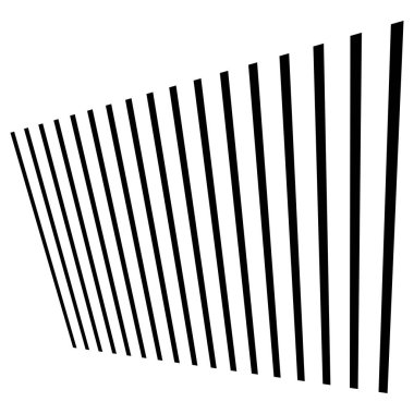 3D dinamik çizgiler, perspektifteki dikişler kayboluyor, ufuk çizgisine doğru azalıyor