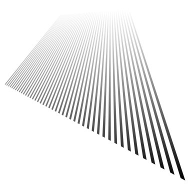 3D dinamik çizgiler, perspektifteki dikişler kayboluyor, ufuk çizgisine doğru azalıyor