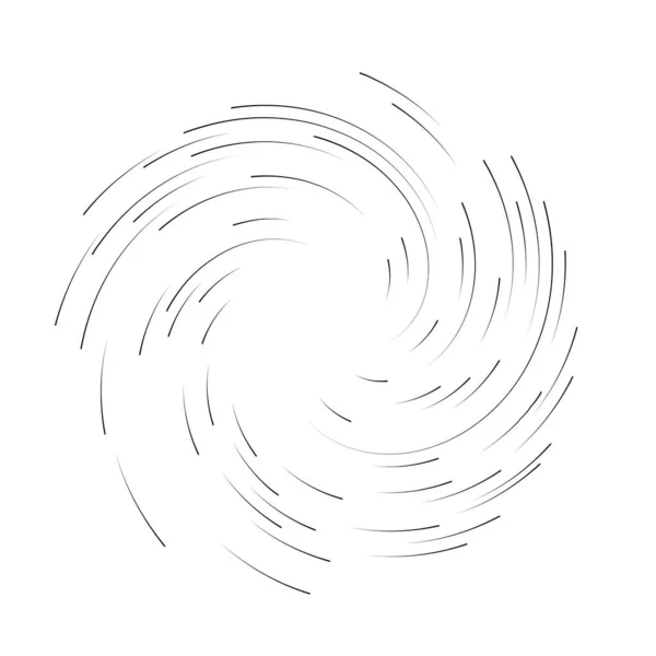 Espiral Redemoinho Elemento Giratório Vórtice Eddy Forma Vetor Espiral Hélice —  Vetores de Stock