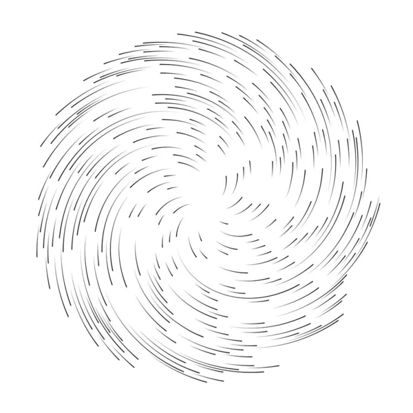Espiral Redemoinho Elemento Giratório Vórtice Eddy Forma Vetor Espiral Hélice —  Vetores de Stock