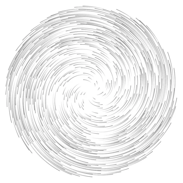 螺旋状 旋回要素 らせんベクトル形状 — ストックベクタ