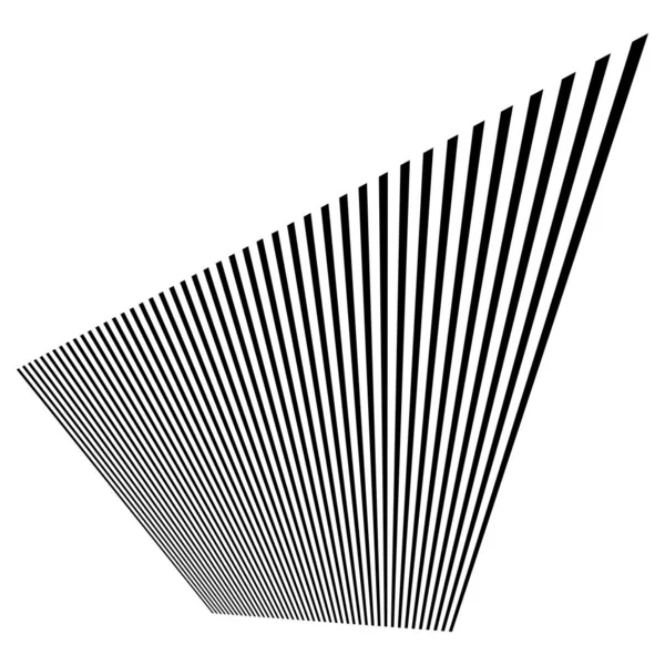 Líneas Dinámicas Stipes Perspectiva Desapareciendo Disminuyendo Horizonte — Archivo Imágenes Vectoriales