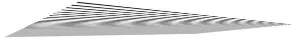 Lignes Dynamiques Stipes Perspective Disparaissant Diminuant Dans Horizon Illustration Vectorielle — Image vectorielle