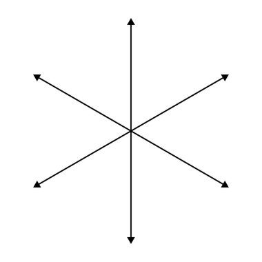 Yayılan, yayılan, yayılan oklar. Yayılma, genişleme, yayılma ve emisyon simgesi, sembol