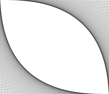 Ağ, kesişen çizgiler, ağ köşeleri vektör şablonu, doku ve arkaplan