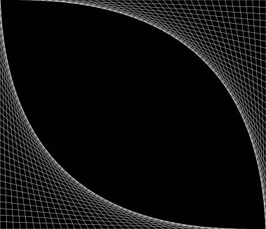 Ağ, kesişen çizgiler, ağ köşeleri vektör şablonu, doku ve arkaplan