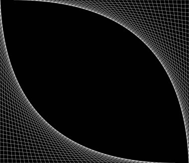 Ağ, kesişen çizgiler, ağ köşeleri vektör şablonu, doku ve arkaplan