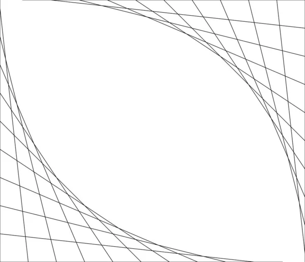 Vernetzung Sich Überschneidende Linien Gitterecken Vektormuster Textur Und Hintergrund — Stockvektor