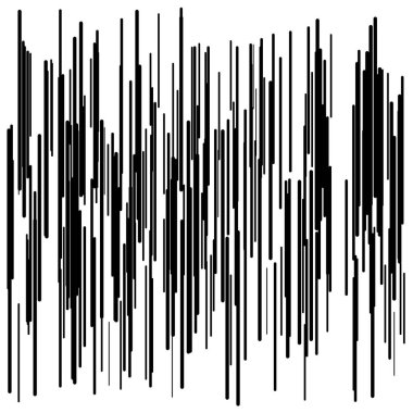 Rastgele çizgiler, çizgiler soyut geometrik vektör çizimleri. Stock vektör illüstrasyonu, klip- art grafikleri