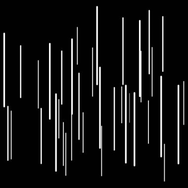 Rastgele çizgiler, çizgiler soyut geometrik vektör çizimleri. Stock vektör illüstrasyonu, klip- art grafikleri