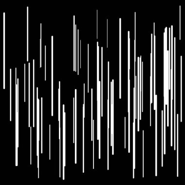 Rastgele çizgiler, çizgiler soyut geometrik vektör çizimleri. Stock vektör illüstrasyonu, klip- art grafikleri