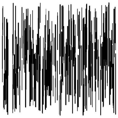 Rastgele çizgiler, çizgiler soyut geometrik vektör çizimleri. Stock vektör illüstrasyonu, klip- art grafikleri