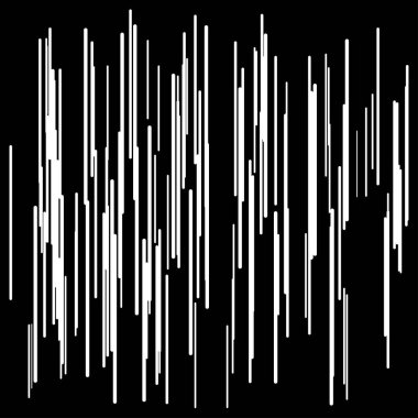 Rastgele çizgiler, çizgiler soyut geometrik vektör çizimleri. Stock vektör illüstrasyonu, klip- art grafikleri