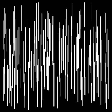 Rastgele çizgiler, çizgiler soyut geometrik vektör çizimleri. Stock vektör illüstrasyonu, klip- art grafikleri