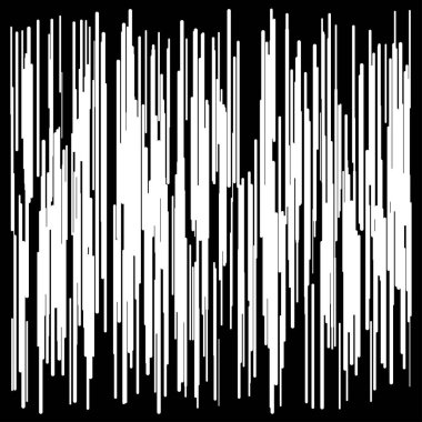 Rastgele çizgiler, çizgiler soyut geometrik vektör çizimleri. Stock vektör illüstrasyonu, klip- art grafikleri