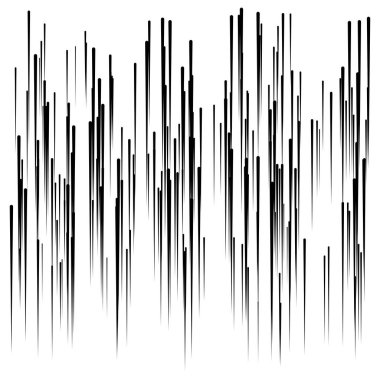Rastgele çizgiler, çizgiler soyut geometrik vektör çizimleri. Stock vektör illüstrasyonu, klip- art grafikleri