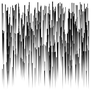 Rastgele çizgiler, çizgiler soyut geometrik vektör çizimleri. Stock vektör illüstrasyonu, klip- art grafikleri