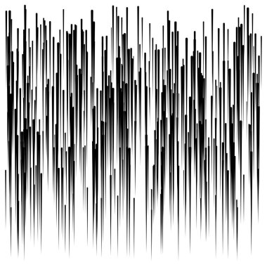 Rastgele çizgiler, çizgiler soyut geometrik vektör çizimleri. Stock vektör illüstrasyonu, klip- art grafikleri