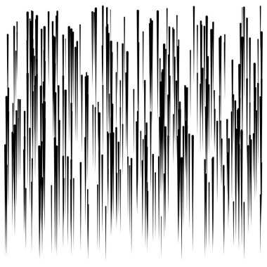 Rastgele çizgiler, çizgiler soyut geometrik vektör çizimleri. Stock vektör illüstrasyonu, klip- art grafikleri