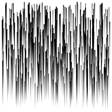 Rastgele çizgiler, çizgiler soyut geometrik vektör çizimleri. Stock vektör illüstrasyonu, klip- art grafikleri