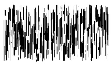 Rastgele çizgiler, çizgiler vektör illüstrasyonu