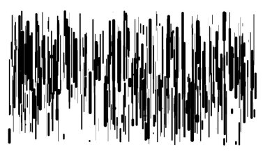 Rastgele çizgiler, çizgiler vektör illüstrasyonu