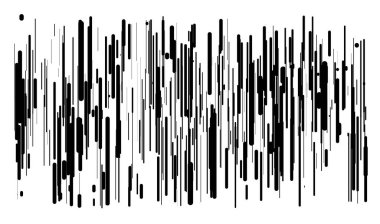 Rastgele çizgiler, çizgiler vektör illüstrasyonu