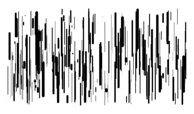 Rastgele çizgiler, çizgiler vektör illüstrasyonu