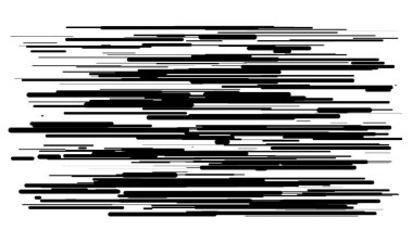 Rastgele çizgiler, çizgiler vektör illüstrasyonu