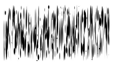 Rastgele çizgiler, çizgiler vektör illüstrasyonu