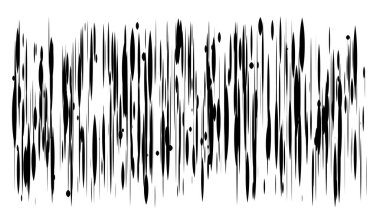 Rastgele çizgiler, çizgiler vektör illüstrasyonu