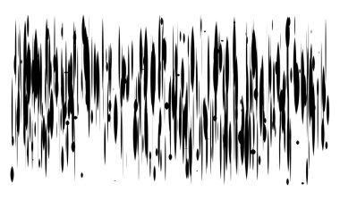 Rastgele çizgiler, çizgiler vektör illüstrasyonu