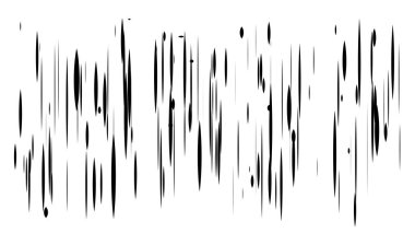 Rastgele çizgiler, çizgiler vektör illüstrasyonu