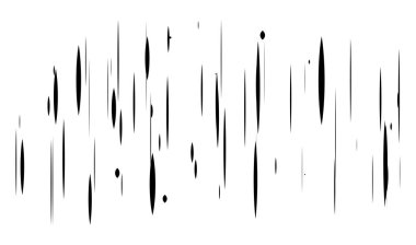 Rastgele çizgiler, çizgiler vektör illüstrasyonu