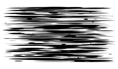 Rastgele çizgiler, çizgiler vektör illüstrasyonu