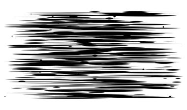 Rastgele çizgiler, çizgiler vektör illüstrasyonu