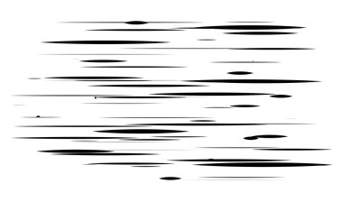 Rastgele çizgiler, çizgiler vektör illüstrasyonu