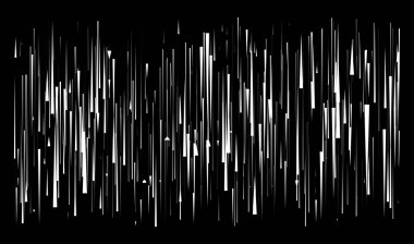 Rastgele çizgiler, çizgiler vektör illüstrasyonu