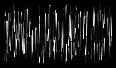 Rastgele çizgiler, çizgiler vektör illüstrasyonu