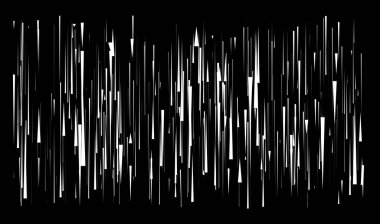 Rastgele çizgiler, çizgiler vektör illüstrasyonu