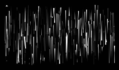 Rastgele çizgiler, çizgiler vektör illüstrasyonu