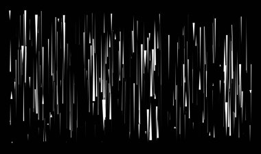 Rastgele çizgiler, çizgiler vektör illüstrasyonu