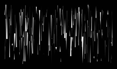 Rastgele çizgiler, çizgiler vektör illüstrasyonu