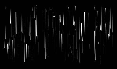 Rastgele çizgiler, çizgiler vektör illüstrasyonu