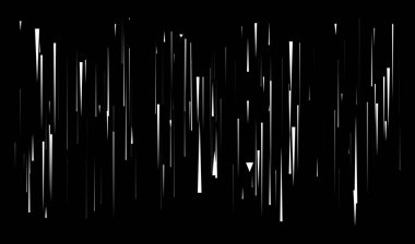 Rastgele çizgiler, çizgiler vektör illüstrasyonu