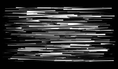 Rastgele çizgiler, çizgiler vektör illüstrasyonu