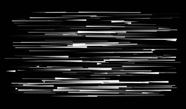 Rastgele çizgiler, çizgiler vektör illüstrasyonu