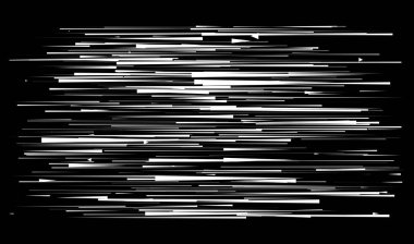 Rastgele çizgiler, çizgiler vektör illüstrasyonu