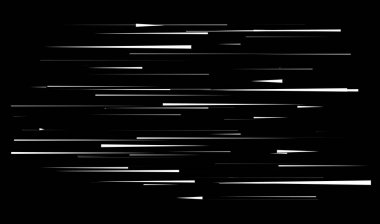 Rastgele çizgiler, çizgiler vektör illüstrasyonu